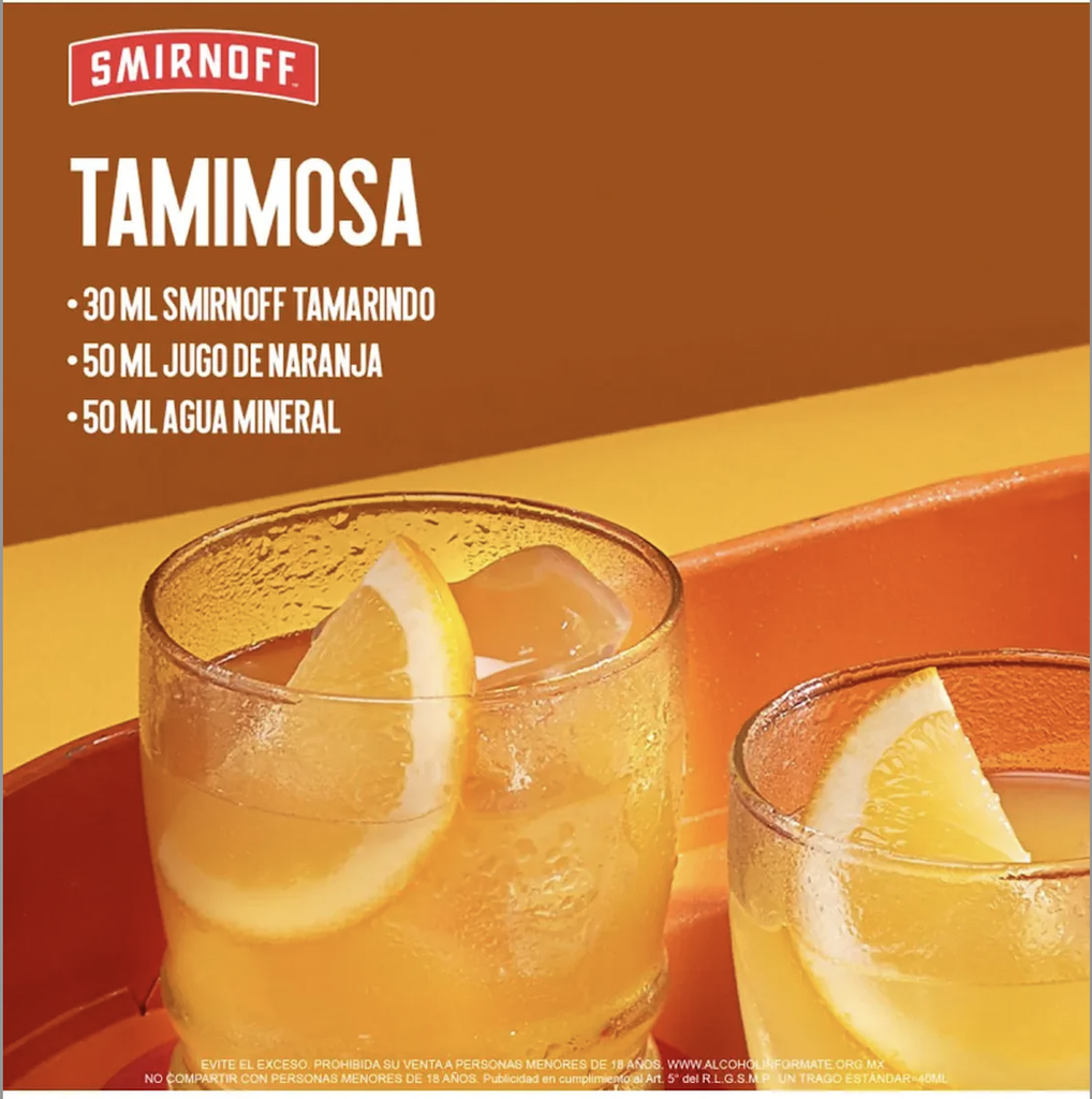 Vodka SMIRNOFF Spicy Tamarindo 30º 70cl