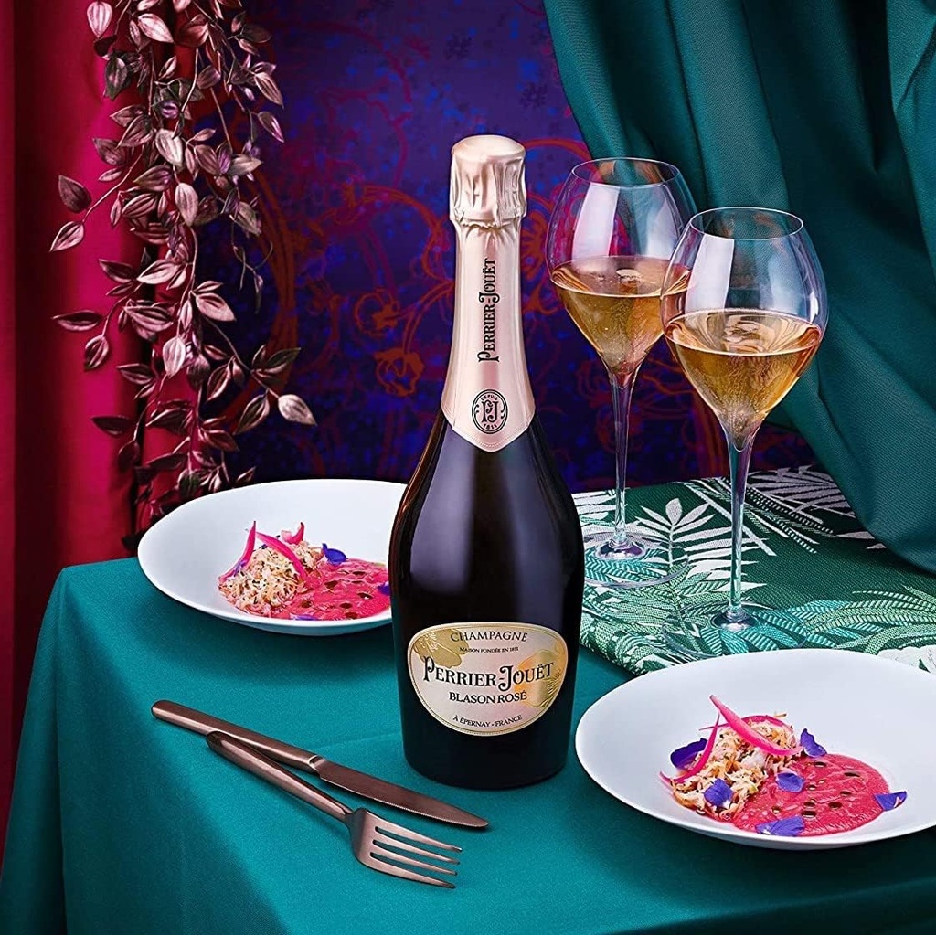 Champ PERRIER JOUET Blason Rosé 75cl 12º