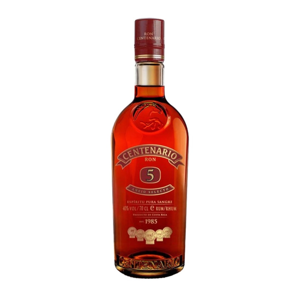 Ron CENTENARIO 5 AÑOS AÑEJO SELECTO 70cl