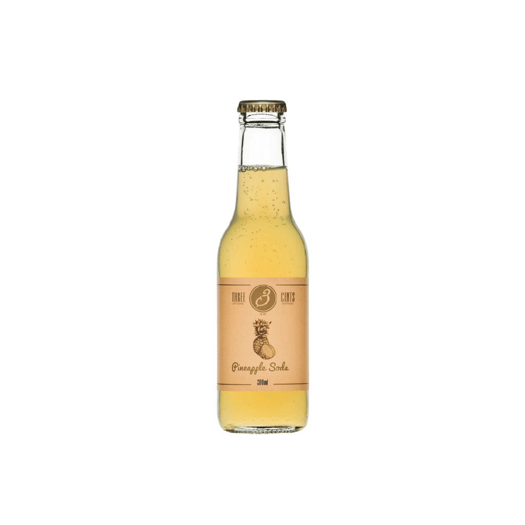 Refresco THREE CENTS Piña 20clx24