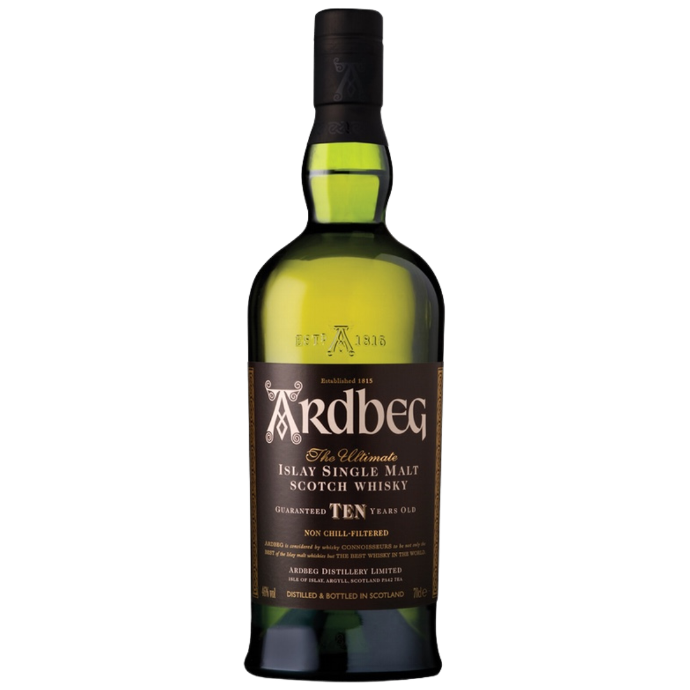 Whisky ARDBEG 10 AÑOS ESTUCHADO 70cl