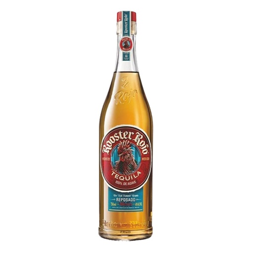 [0113700002] Tequila ROOSTER ROJO REPOSADO 70cl